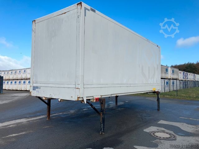 Swap body trailer KRONE Wechselbrücke Koffer