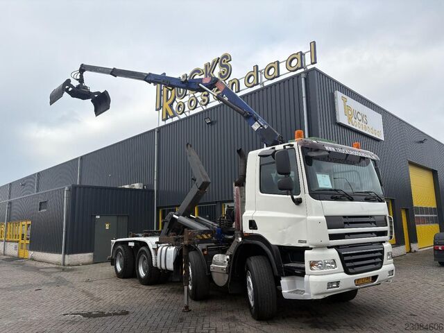 Ginaf X 4241 S + HMF 1643 Z2 + MANUELL + FERNBEDIENUNG + HYVA LIFT 30 TONNEN + 8X4 + EURO 5 TR2097 Ginaf X  4241 S + HMF 1643 Z2 + MANUAL + REMOTE + HYV...