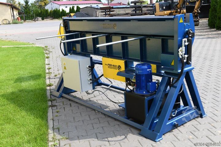 Sheet metal folder,bender,bending machin Prod-Masz hydraulische Abkantbank ZGH-2140/3.0 HALBAUTOMAT