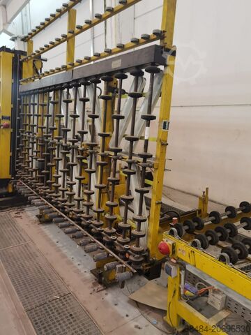 Isolierglaslinie mit 100 mm Glasdicke Lenhardt Bystronic Glaston 2000 X 3200 mm for 100 mm thick units