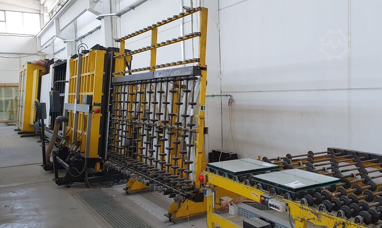 Isolierglaslinie mit 100 mm Glasdicke Lenhardt Bystronic Glaston 2000 X 3200 mm for 100 mm thick units