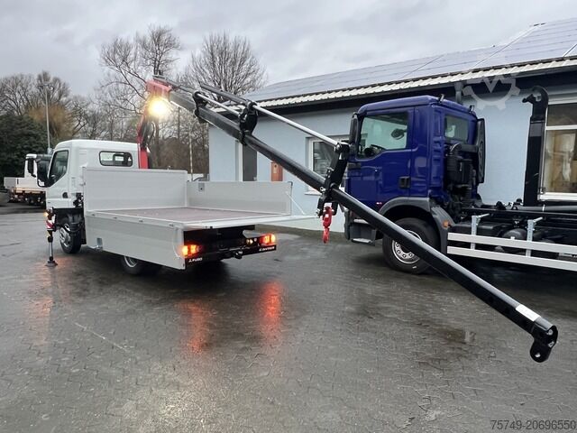 Autokranwagen Fuso 3S15 Alu Pritsche 2.80m Ladekran Funk! sofort verfügbar!