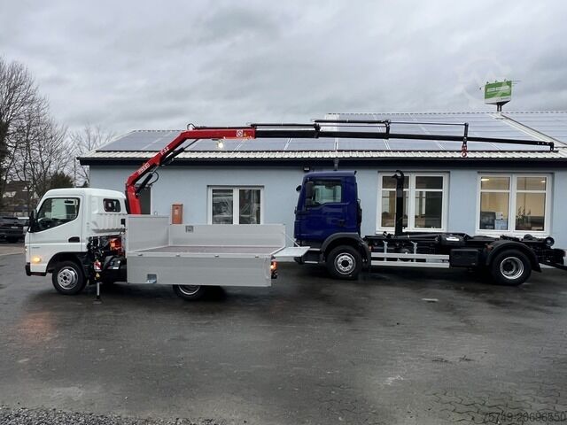 Autokranwagen Fuso 3S15 Alu Pritsche 2.80m Ladekran Funk! sofort verfügbar!