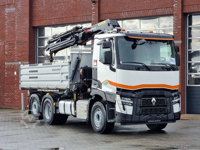 Crane truck Renault C 440 - 6x2*4 - HIAB X Pro 232 Crane - Meiler 3...