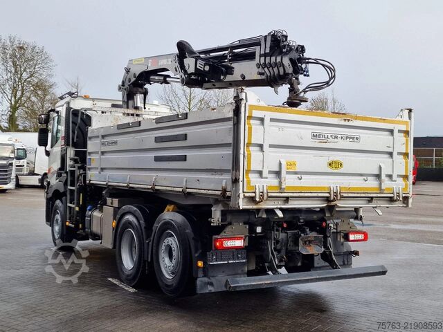 Crane truck Renault C 440 - 6x2*4 - HIAB X Pro 232 Crane - Meiler 3...