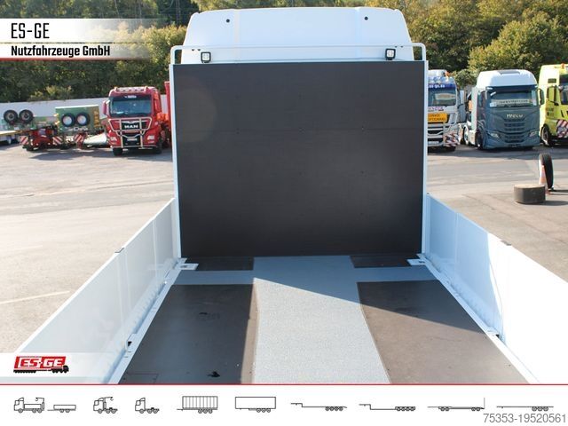 Flatbed truck MAN TGX 26.480 6x2-4 LL, MKG-Ladekran HLK531 a5