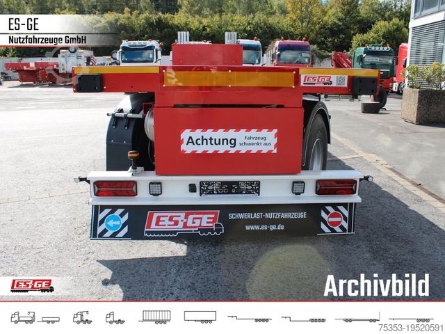 Working platform semitrailer ES-GE 4-Achs-Ballastauflieger