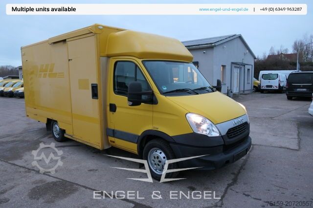 Transporter mit Koffer iveco Daily 35 S11 C30C AUTOMATIK KAMERA Regale LUFT DURCHGANG EURO-5 CoC
