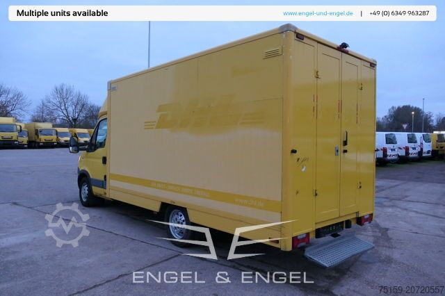Transporter mit Koffer iveco Daily 35 S11 C30C AUTOMATIK KAMERA Regale LUFT DURCHGANG EURO-5 CoC