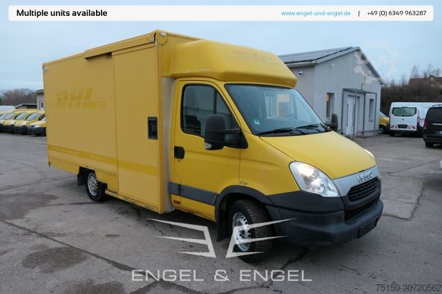 Transporter mit Koffer iveco Daily 35 S11 C30C AUTOMATIK KAMERA Regale LUFT DURCHGANG EURO-5 CoC