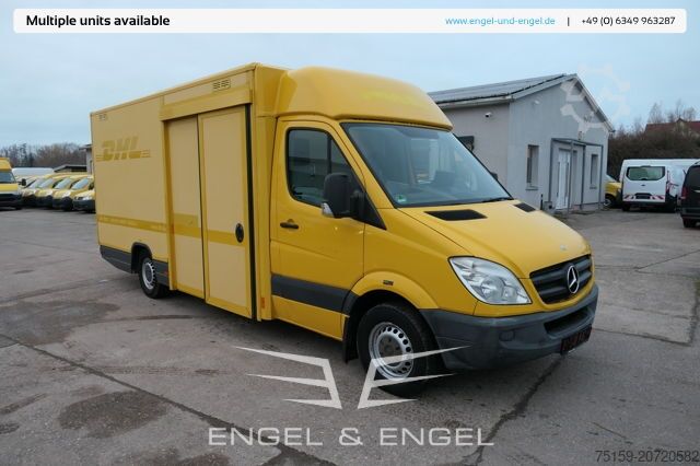 Transporter mit Koffer mercedes-benz SPRINTER 310 CDI MAXI EURO-5 KOFFER REGALE KAMERA DURCHGANG