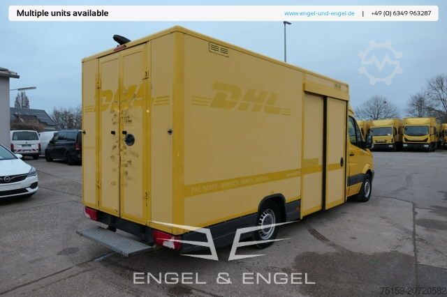 Transporter mit Koffer mercedes-benz SPRINTER 310 CDI MAXI EURO-5 KOFFER REGALE KAMERA DURCHGANG