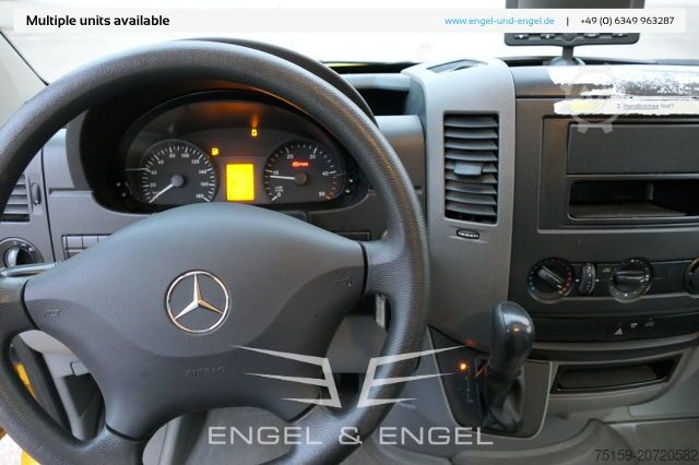 Transporter mit Koffer mercedes-benz SPRINTER 310 CDI MAXI EURO-5 KOFFER REGALE KAMERA DURCHGANG