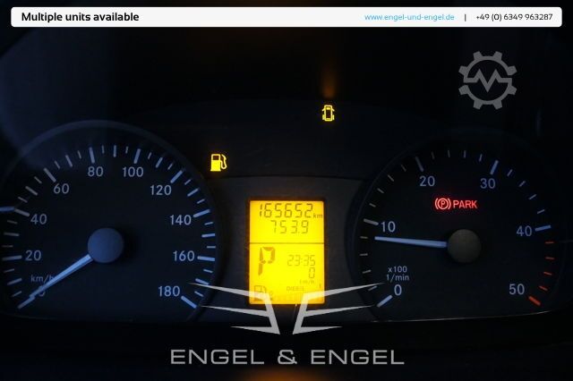 Transporter mit Koffer mercedes-benz SPRINTER 310 CDI MAXI EURO-5 KOFFER REGALE KAMERA DURCHGANG