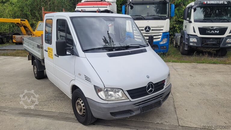 Platform truck Mercedes-Benz 308 cdi Doka Pritsche AHK Diff. Sperre