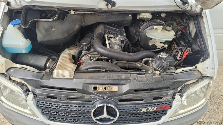Platform truck Mercedes-Benz 308 cdi Doka Pritsche AHK Diff. Sperre