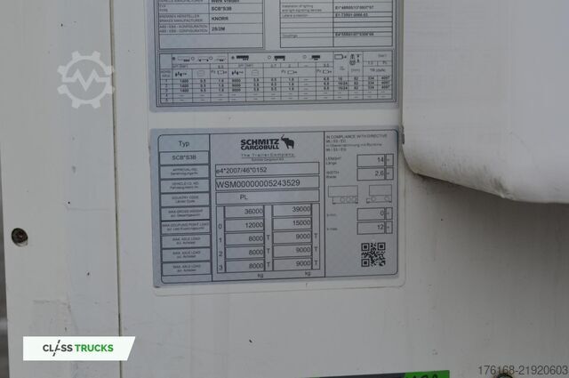 Reefer semitrailer SCHMITZ CARGOBULL SKO Double Deck FP 60 SLXi 300