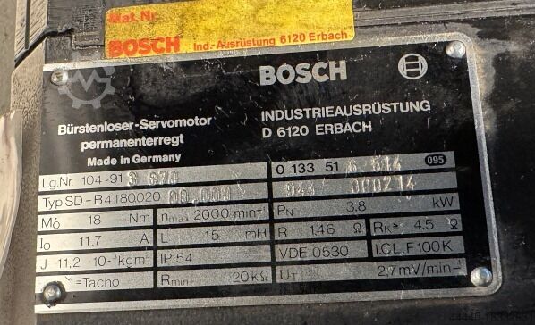 Motor Bosch SD-B4.180.020-00.000