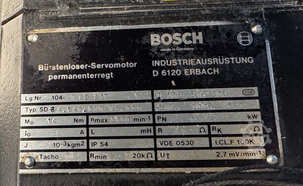 Motor Bosch SD-B4.140.030-05.000