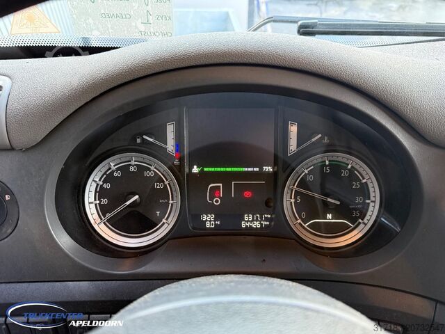 Schiebeplane DAF CF 250 FA Euro 6, Schuifdak, Laadklep