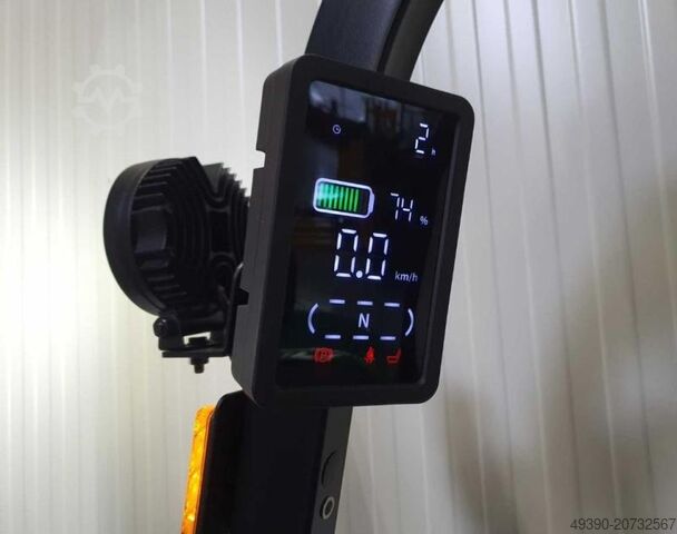 Neuer Elektro Gabelstapler, Triplex 4800 mm mit Freihub und Seitenschieber, Frontstapler, Elektrosta EP EFXZ-251 - Li-Ion