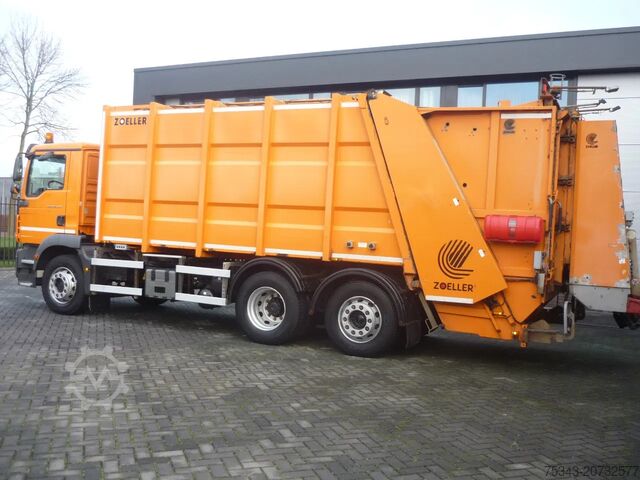 Refuse collection vehicle MAN TGM 26.340 6x2-4 Zoeller Medium XL