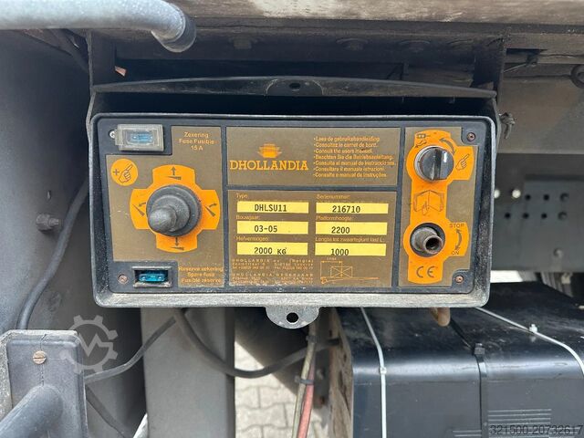 Koffer Scania P250 Euro 6 / Laadklep / Full Side Opening *NL-...