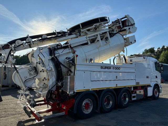 Saugfahrzeug Scania R480 Euro 6, Vacuum / Sewer Jetter / Recycler, ...
