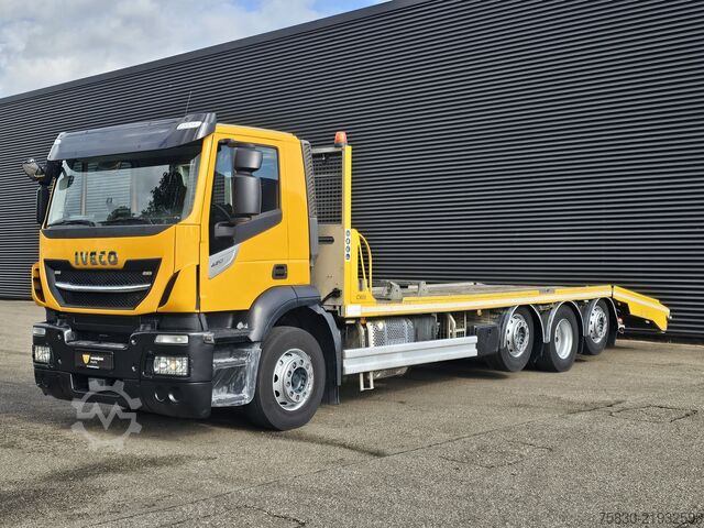 Bergungsfahrzeug Iveco AD320S42 8x2 / RETARDER / WINCH / AUTO-TRANSPORTER