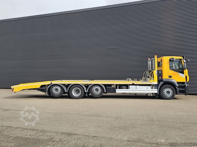 Bergungsfahrzeug Iveco AD320S42 8x2 / RETARDER / WINCH / AUTO-TRANSPORTER