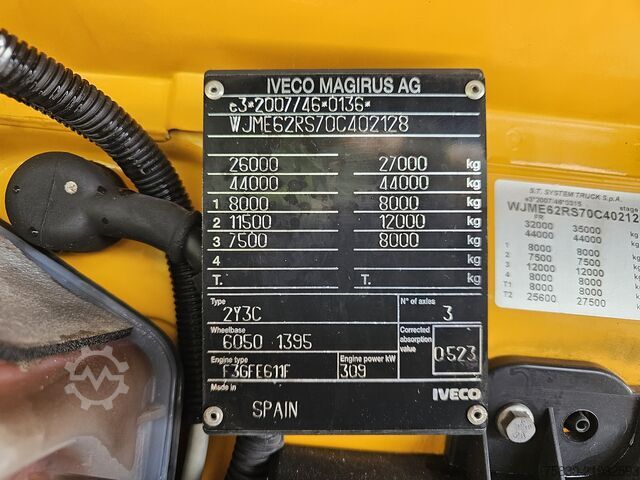 Recovery vehicle Iveco AD320S42 8x2 / RETARDER / WINCH / AUTO-TRANSPORTER
