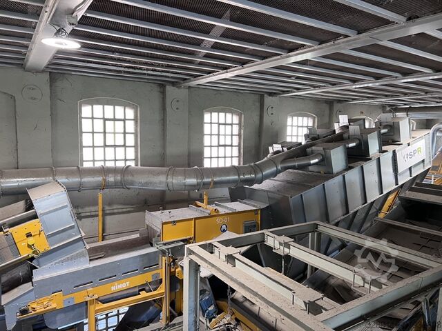 Light fraction and Municipal Solid Waste (MSW) separation equipment NIHOT WINDSHIFTER WS80