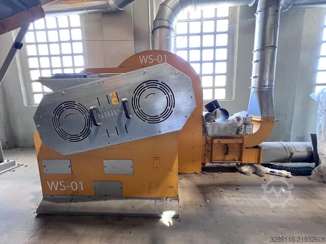 Light fraction and Municipal Solid Waste (MSW) separation equipment NIHOT WINDSHIFTER WS80