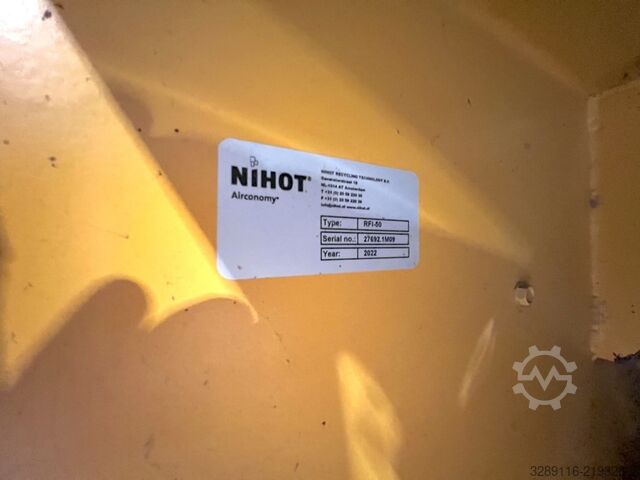Light fraction and Municipal Solid Waste (MSW) separation equipment NIHOT WINDSHIFTER WS80