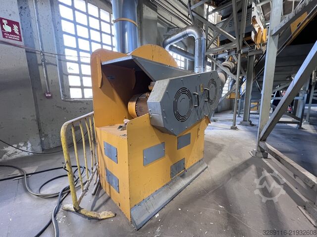 Light fraction and Municipal Solid Waste (MSW) separation equipment NIHOT WINDSHIFTER WS80
