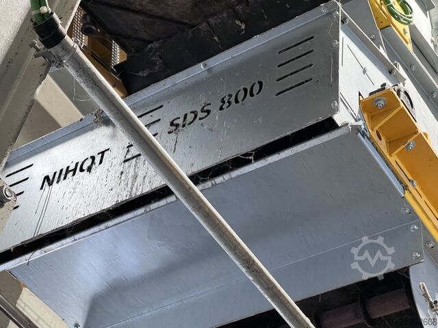 Light fraction and Municipal Solid Waste (MSW) separation equipment NIHOT WINDSHIFTER WS80