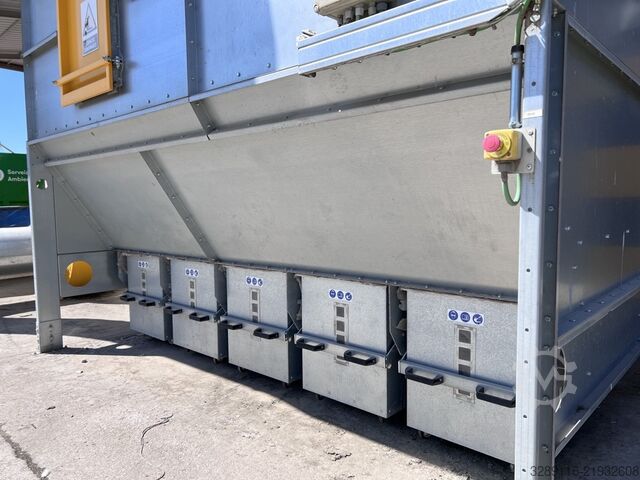 Light fraction and Municipal Solid Waste (MSW) separation equipment NIHOT WINDSHIFTER WS80