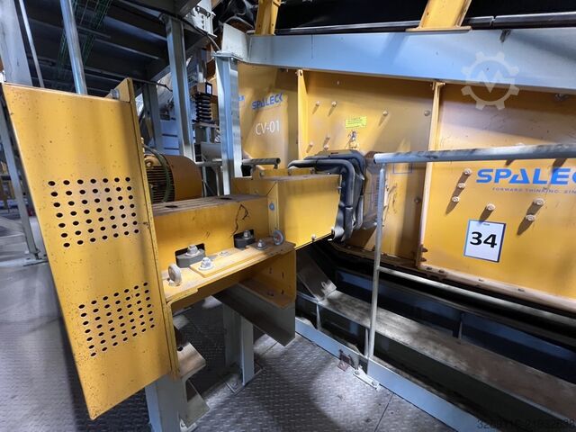 Vibratory finishing machine SPALECK SEWU 1400 3000 FS