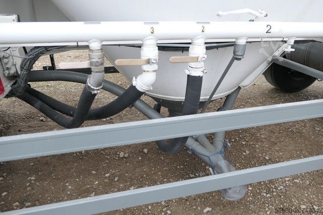 Siloanhänger FELDBINDER H.EUT 31.2, 31m³, 3 Domdeckel, Alu-Felgen, Luft