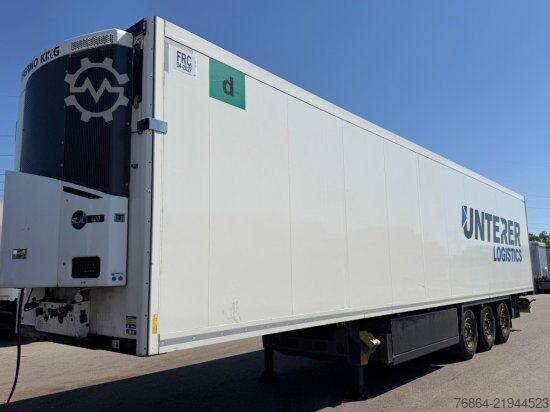Low loader semitrailer KRONE KüHLAUFLIEGER,  THERMO KING SLXI 400, SAF-ACHSEN, DOPPELSTOCK