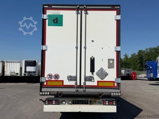 Low loader semitrailer KRONE KüHLAUFLIEGER,  THERMO KING SLXI 400, SAF-ACHSEN, DOPPELSTOCK