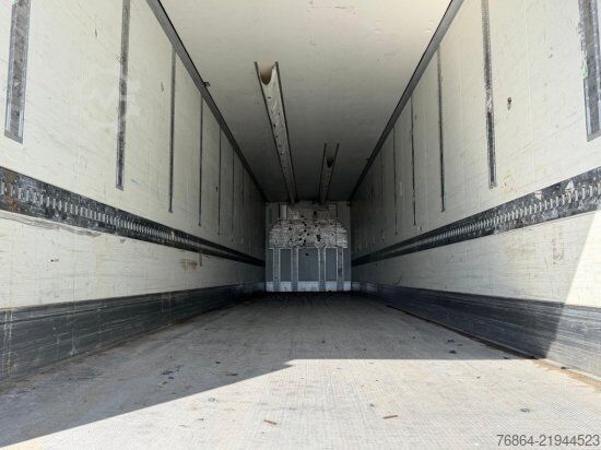Low loader semitrailer KRONE KüHLAUFLIEGER,  THERMO KING SLXI 400, SAF-ACHSEN, DOPPELSTOCK