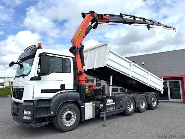 Truck mounted crane MAN TGS 35.400BL-8X4-PALFINGER KRAN PK33002EH-8XHYDR