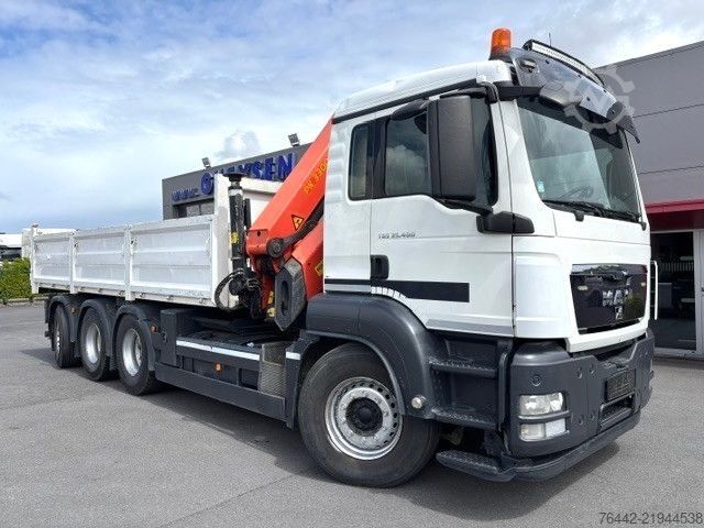 Truck mounted crane MAN TGS 35.400BL-8X4-PALFINGER KRAN PK33002EH-8XHYDR