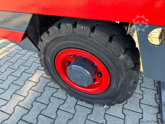 Side loader forklift Linde S50 //Duplex 4850 mm //