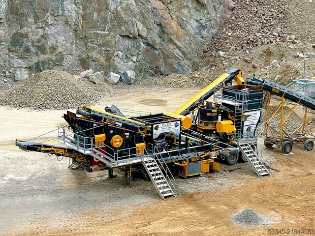 Crushing equipment FABO cone crusher / stone crusher 150-250 TPH Cone crusher MCC-200