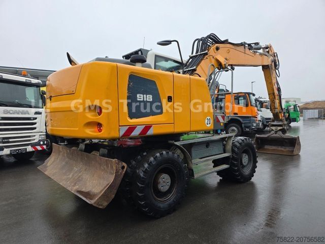 Mobilbagger LIEBHERR A 918 / Liku Fix / German