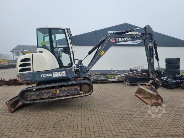 Minibagger TEREX TC48 Powertilt
