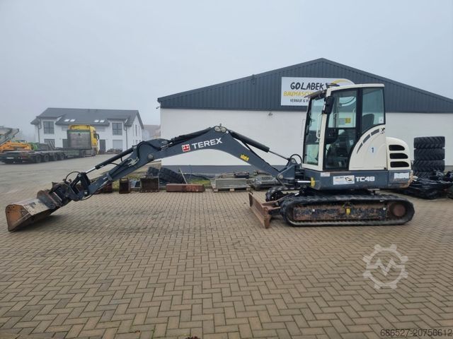 Minibagger TEREX TC48 Powertilt
