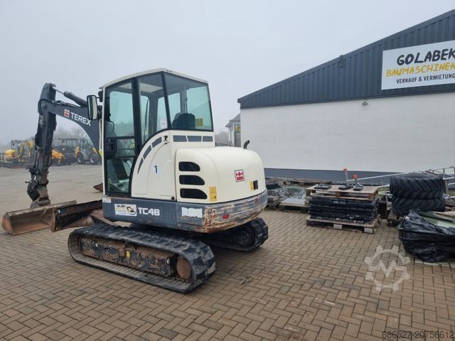 Minibagger TEREX TC48 Powertilt
